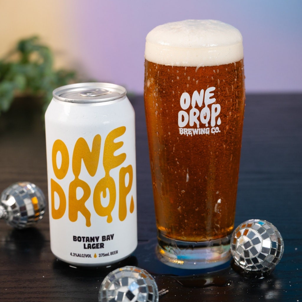 One Drop Brewing Co Botany Bay Lager 375ml