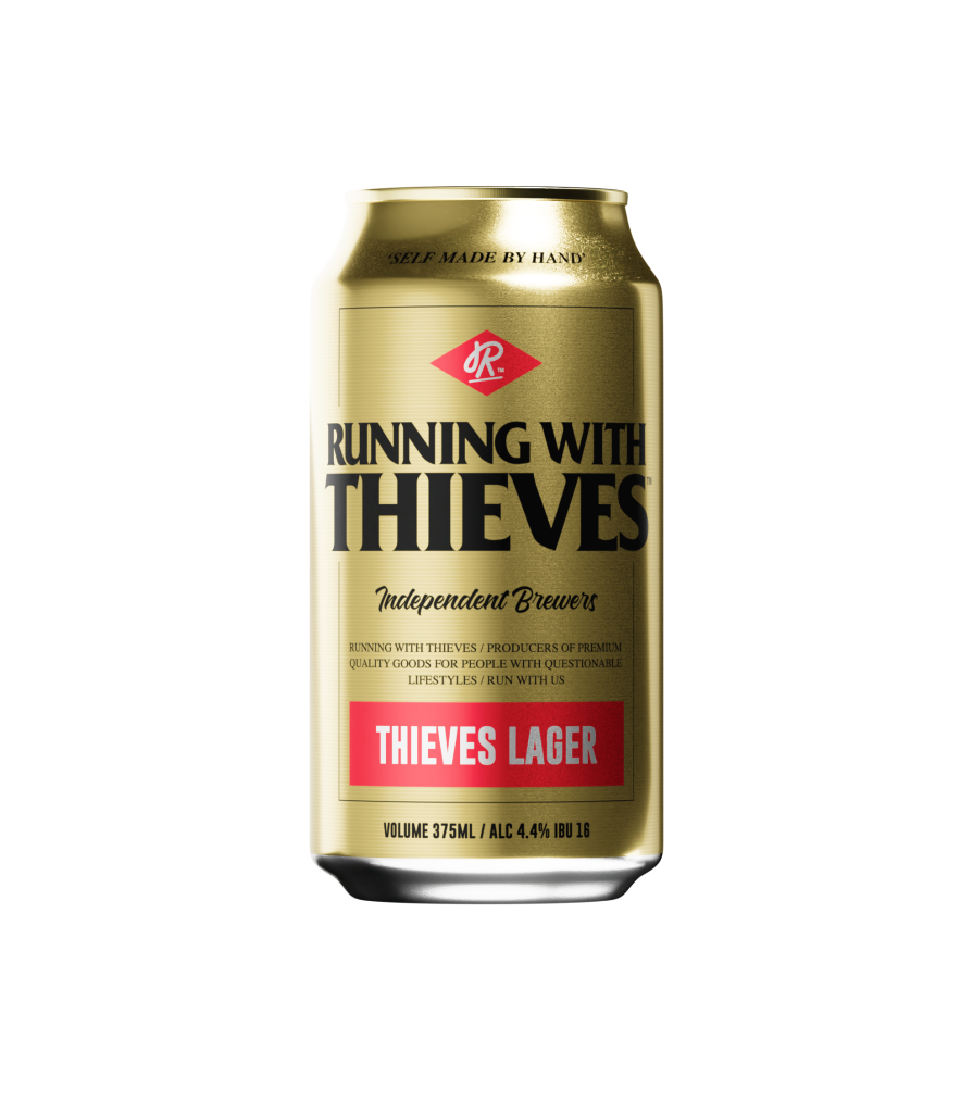 Running With Thieves Thieves Lager375ml
