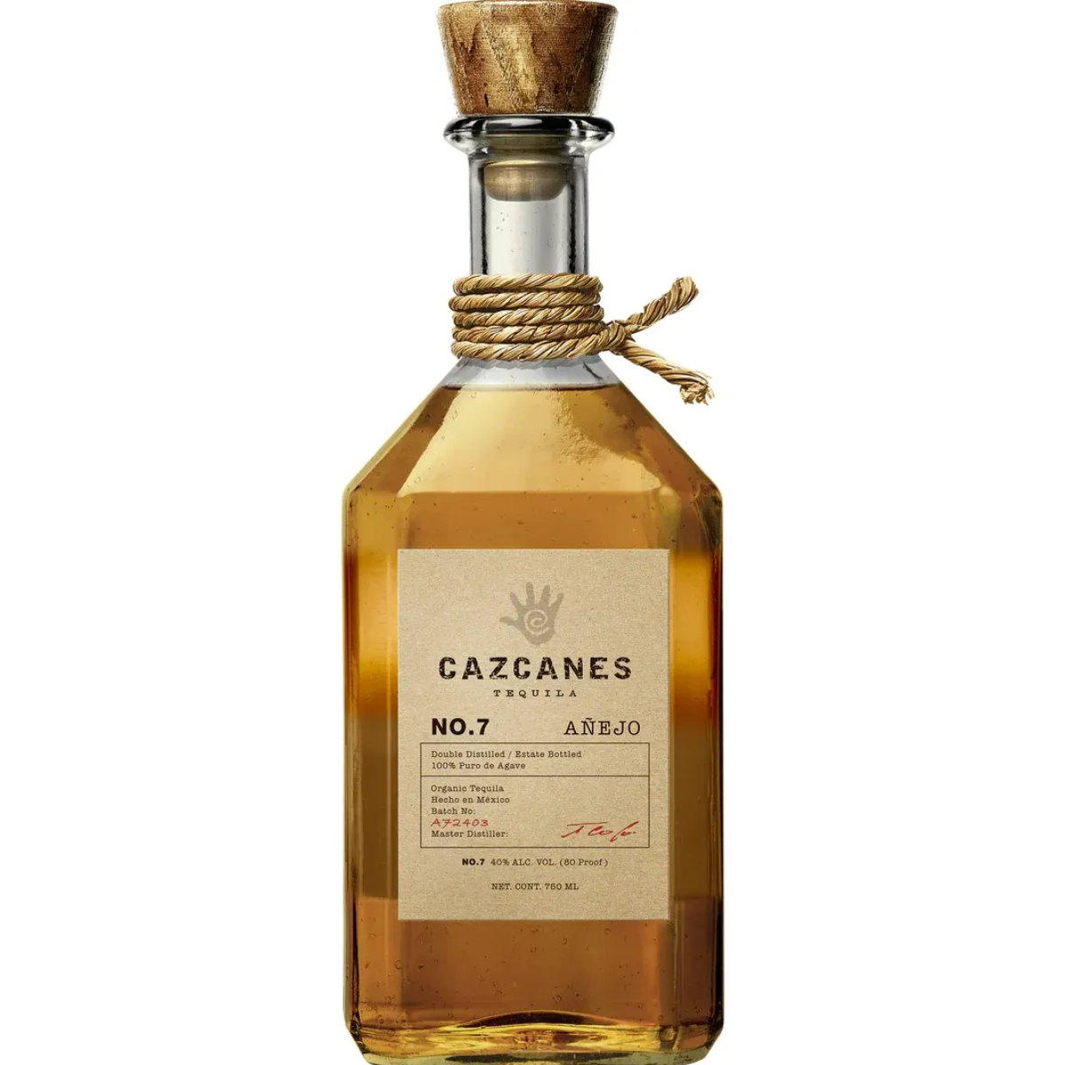 Cazcanes Tequila Anejo #7 750ml