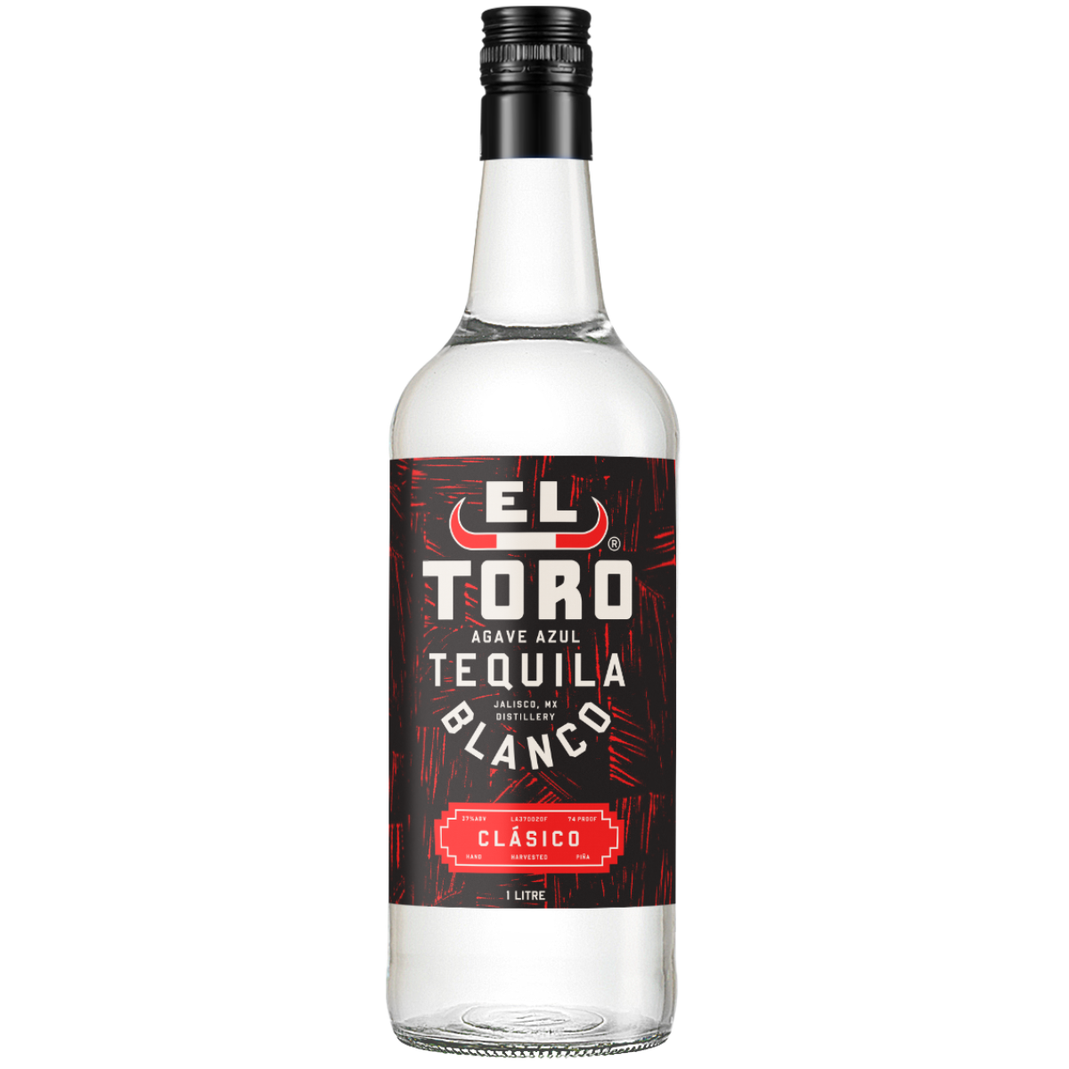 El Toro Tequila Blanco 1Lt
