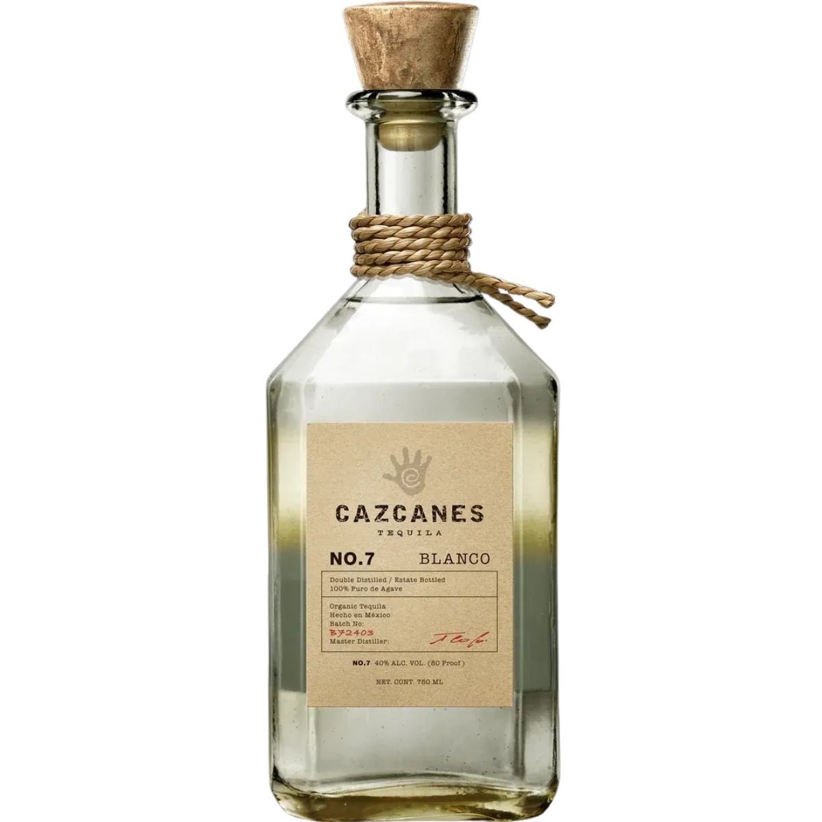 Cazcanes Tequila Blanco #7 750ml