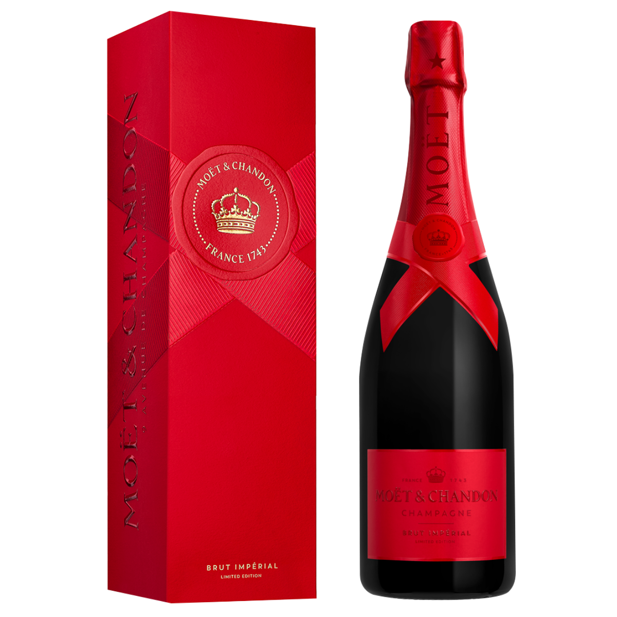 Moet & Chandon EOY Red Gift Box 750ml