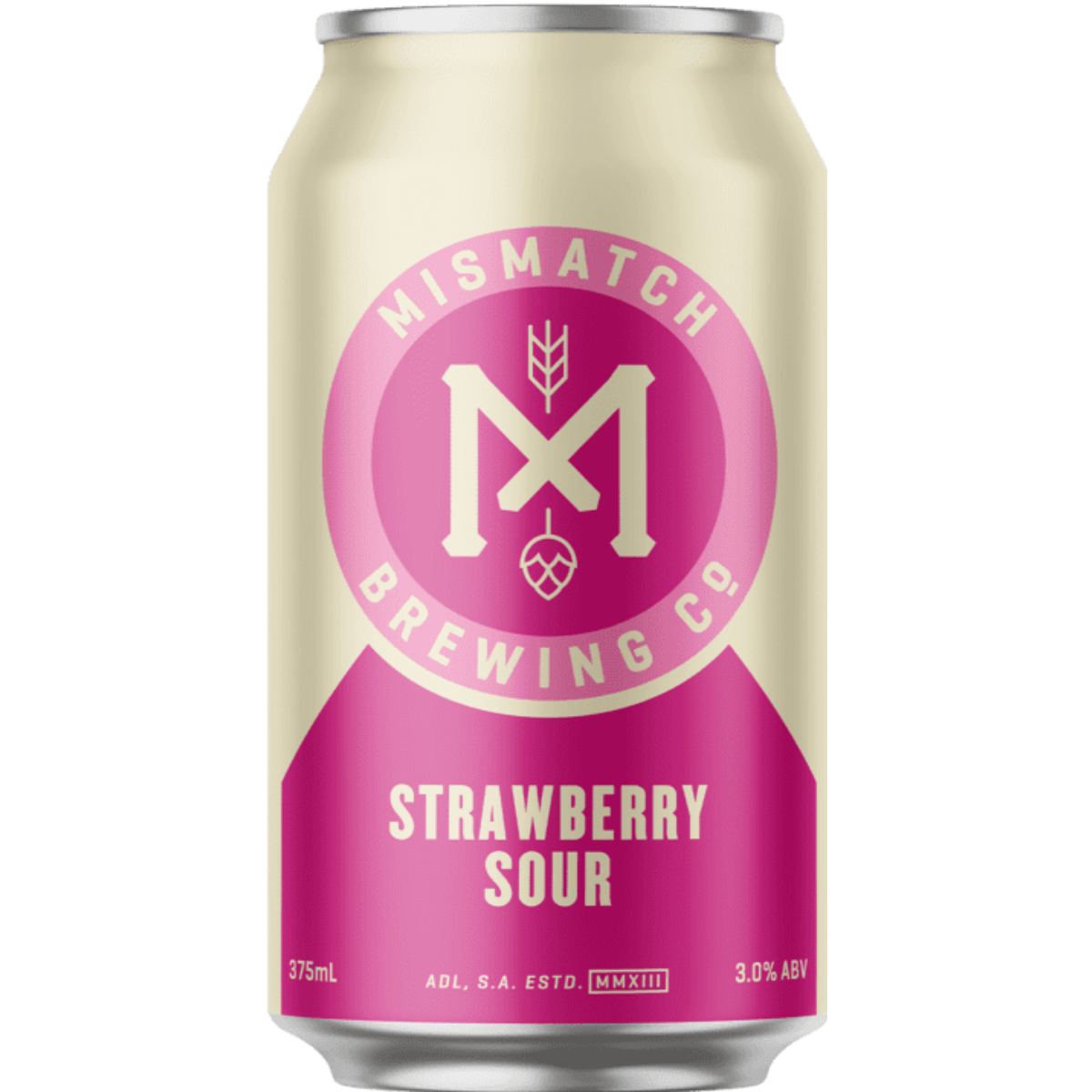 Mismatch Brewing Co. Strawberry Sour 375ml