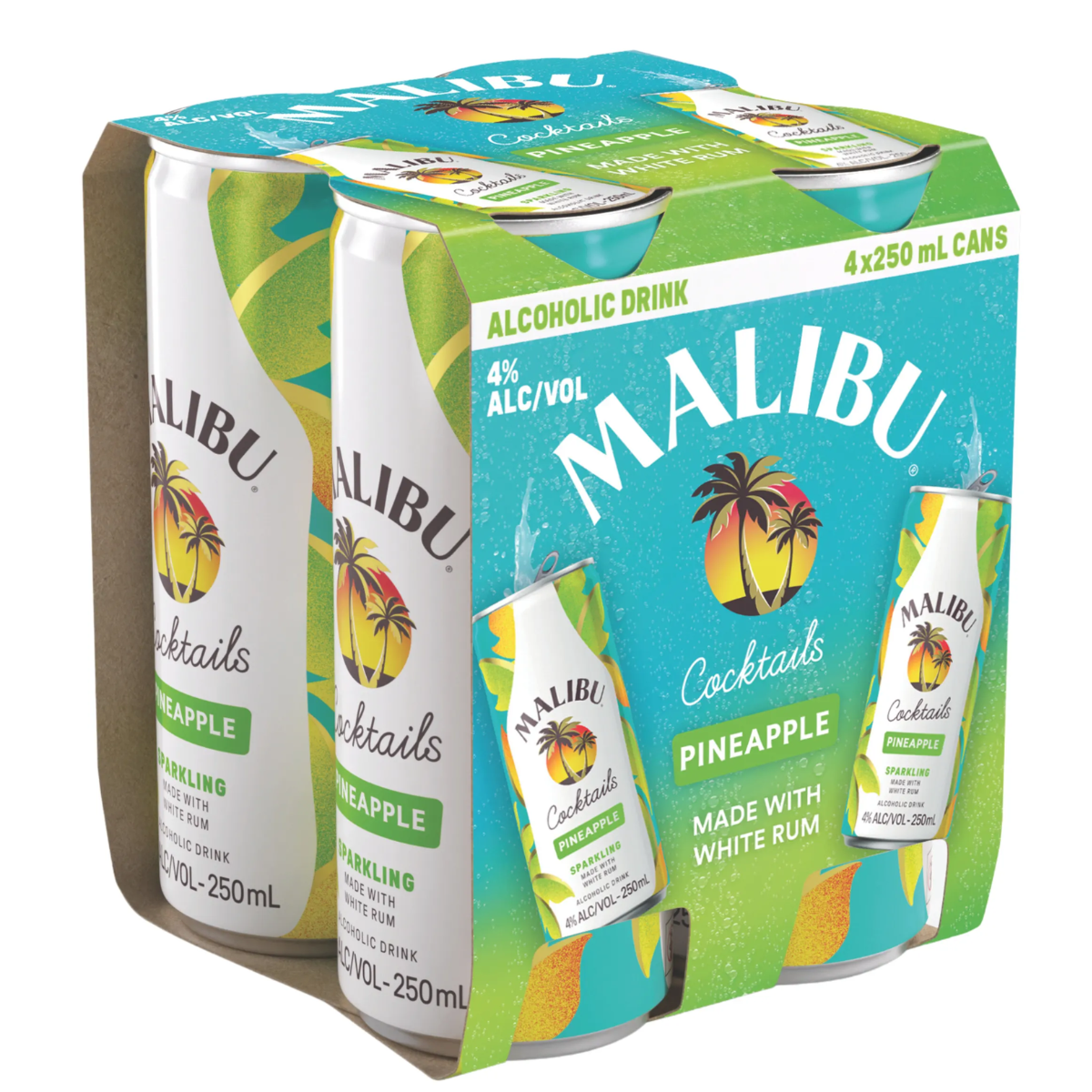 Malibu Pineapple RTD 250ml