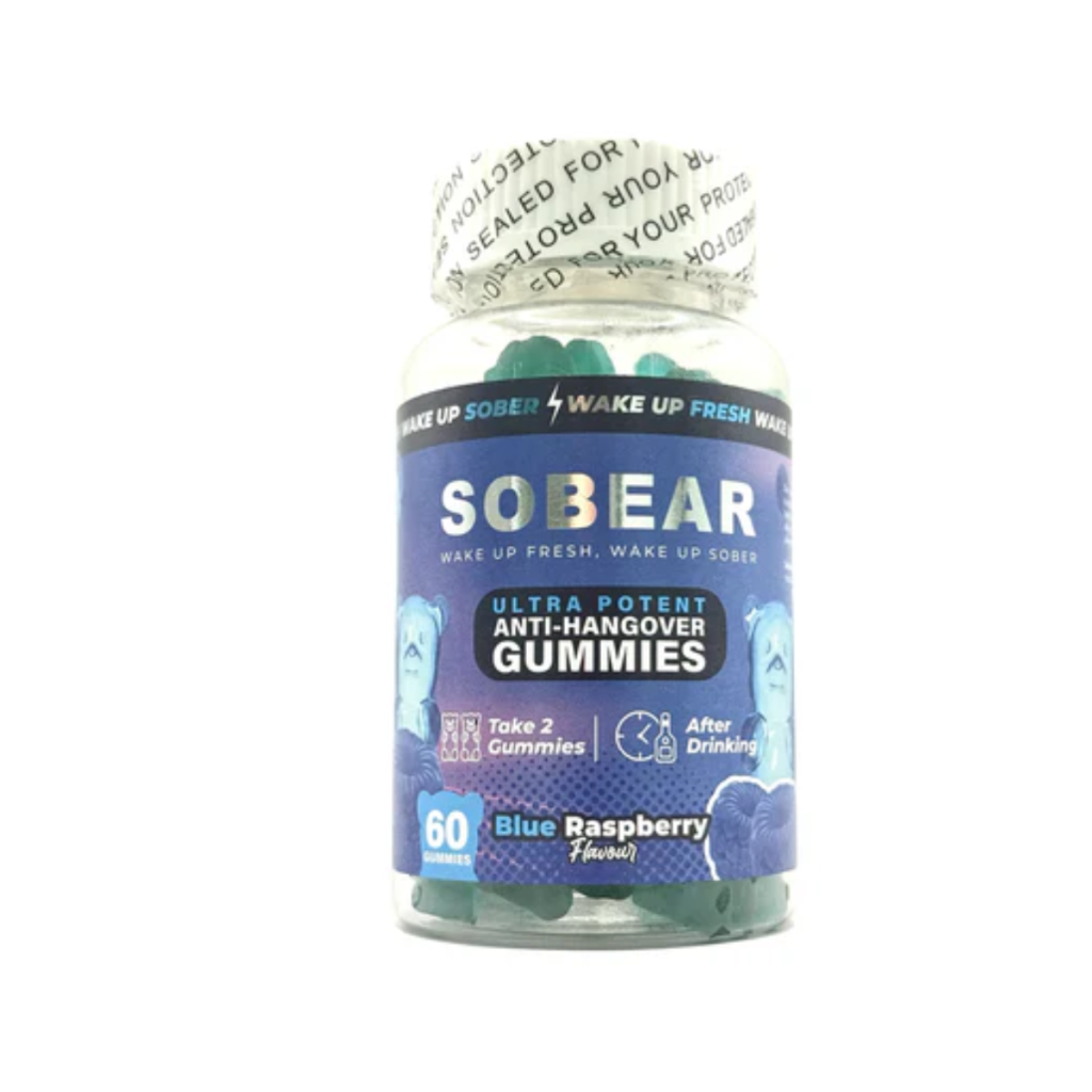 Sobear Anti Hangover Gummies 60 Gummies