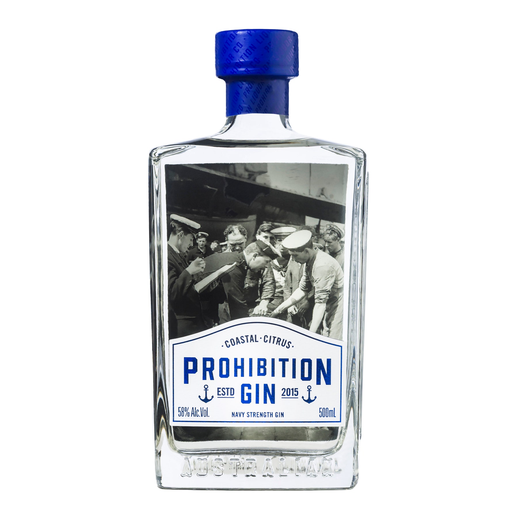 Prohibition Liquor Co Coastal Citrus Gin 500ml