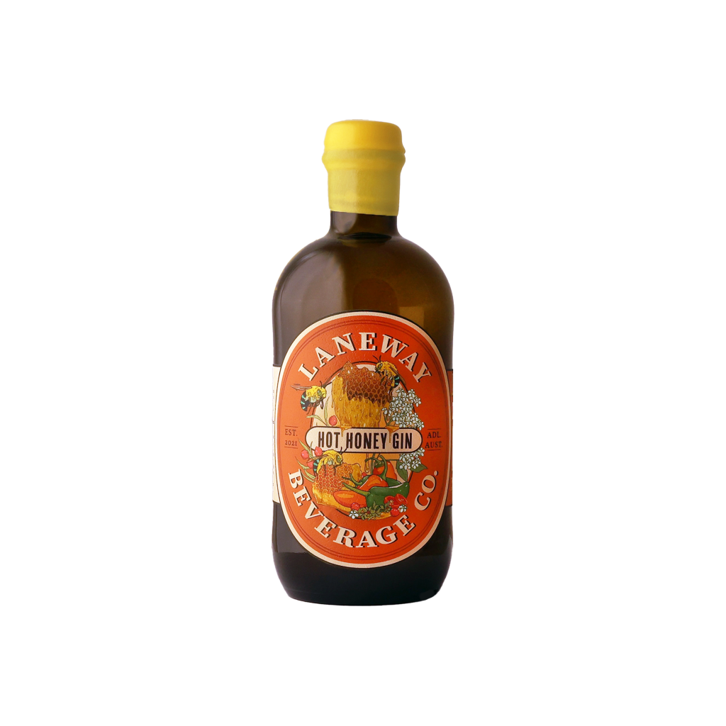 Laneway Beverage Co Hot Honey Gin 700ml