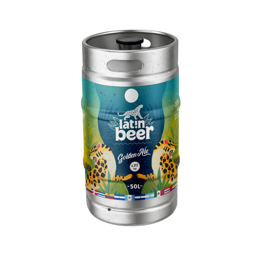 Latin Beer Latin Beer Golden Ale Keg