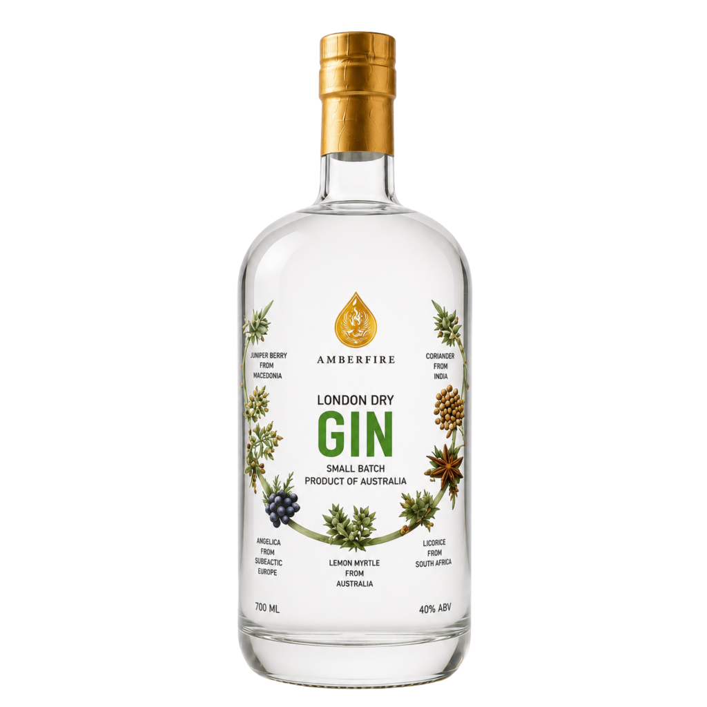 Amberfire London Dry Gin 700ml