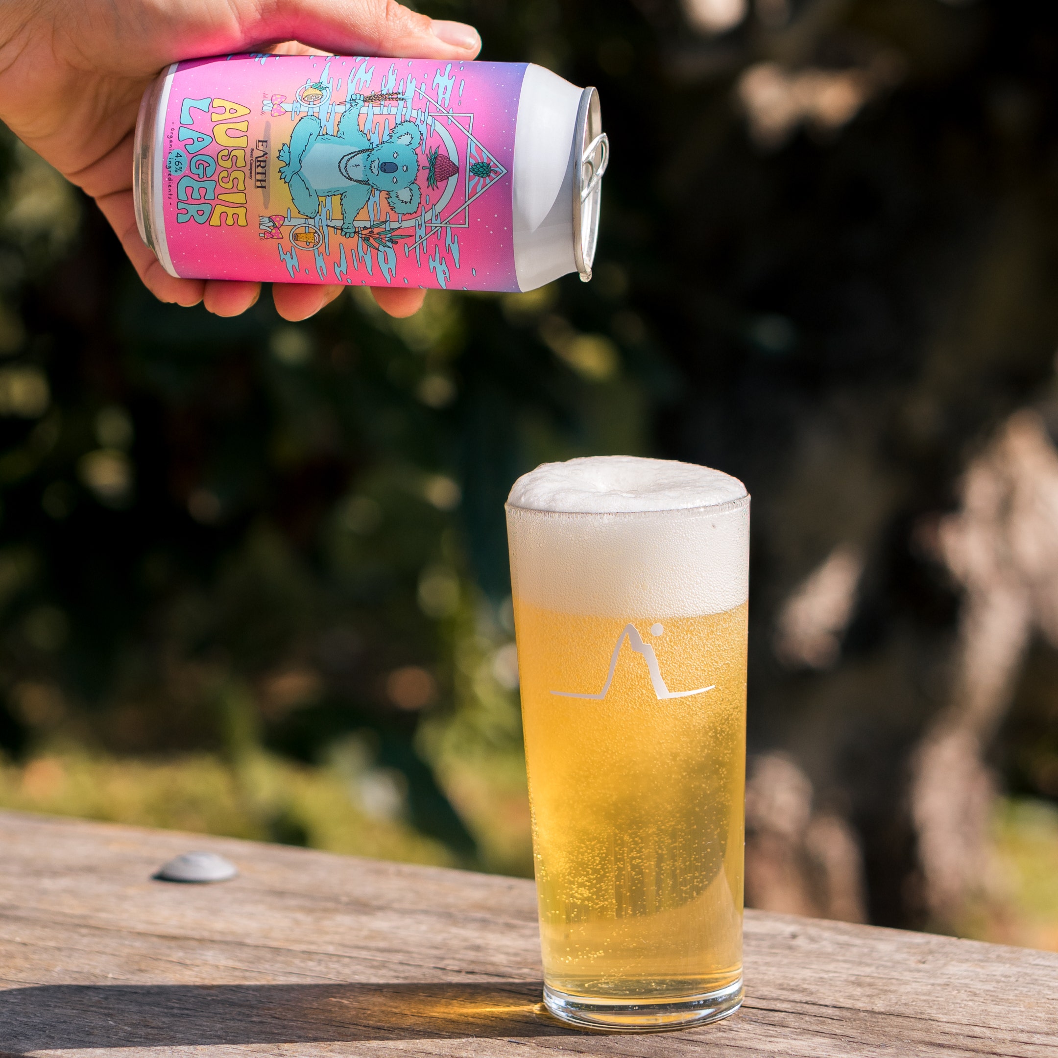 Earth Beer Company Aussie Lager 375mL