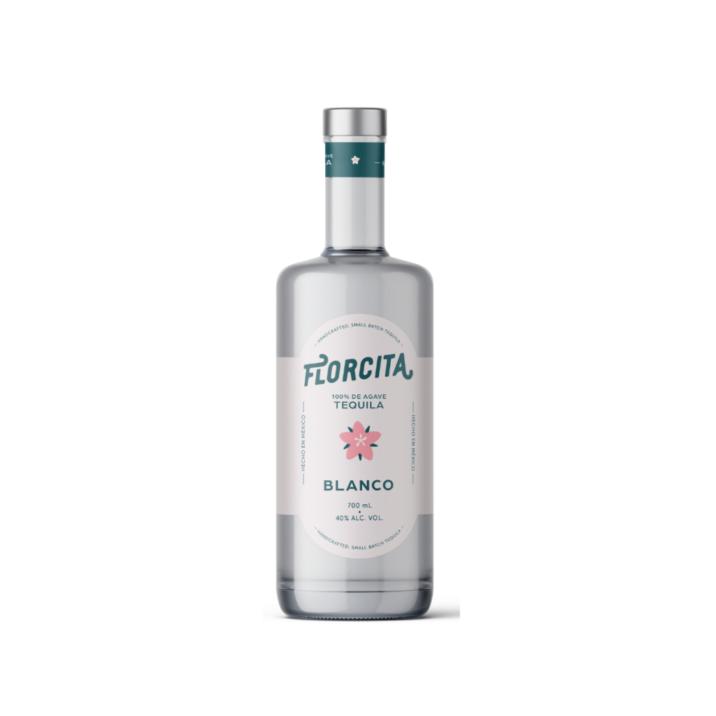 Florcita 100% De Agave Tequila Blanco 700ml