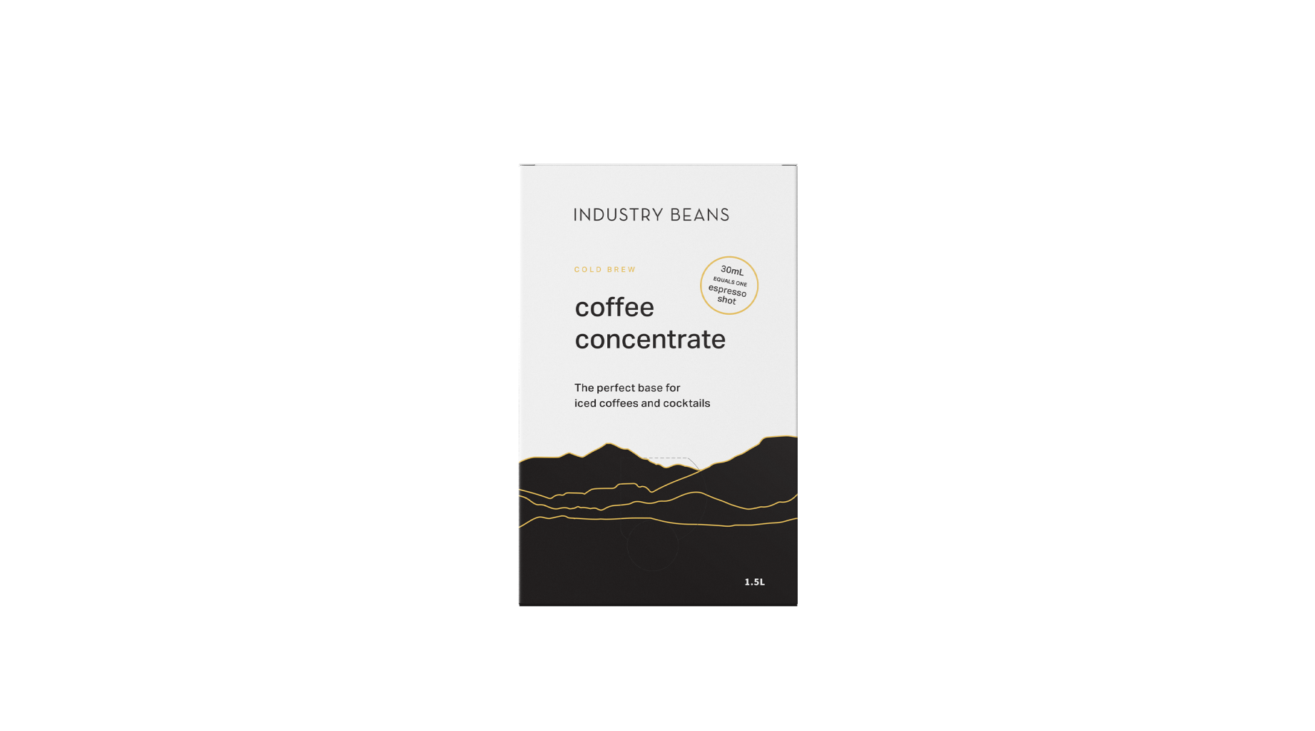 Industry Beans Cold Brew Concentrate 1.5lt Cask
