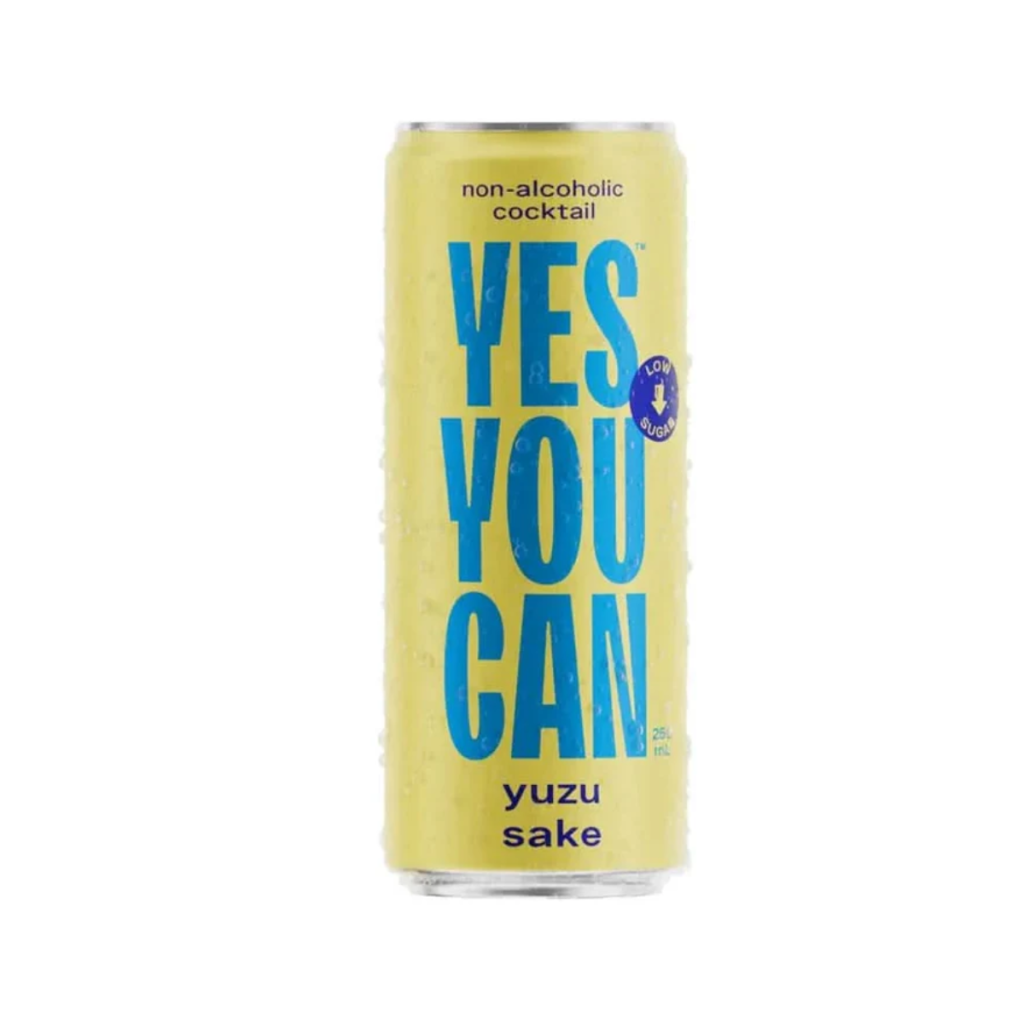 Yes You Can Alc-Free Yuzu Sake 24pack Cans : 250ml