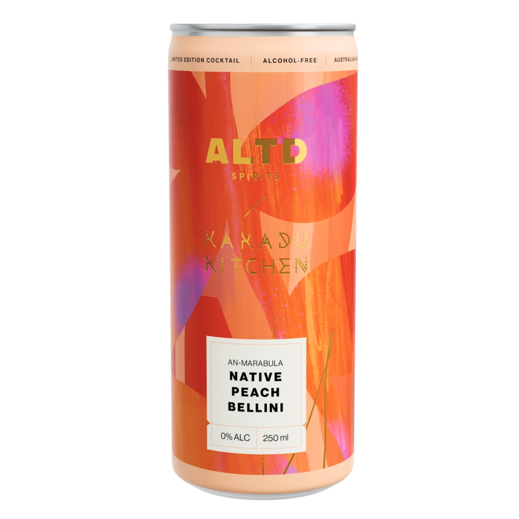 Altd Kakadu Kitchen - Native Peach Bellini 250ml