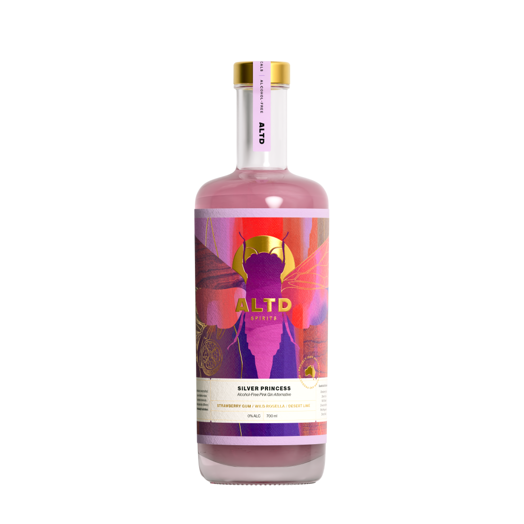 Altd Pink Gin - The Silver Princess Non Alcoholic 700ml