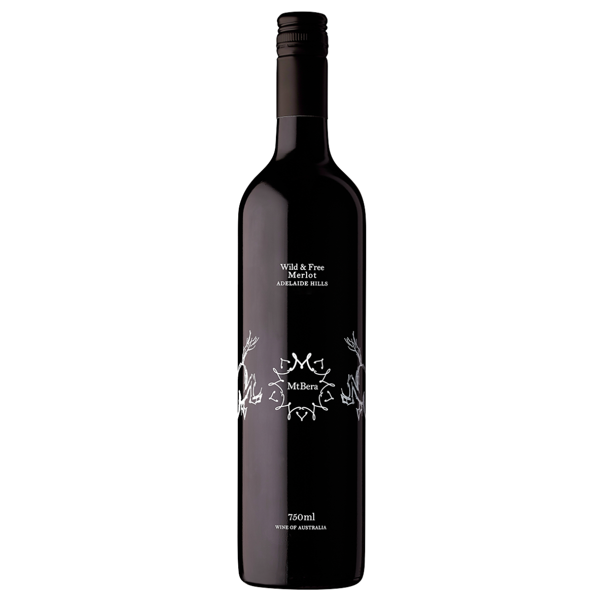 Mt Bera Wild & Free Adelaide Hills Merlot 2018 750ml