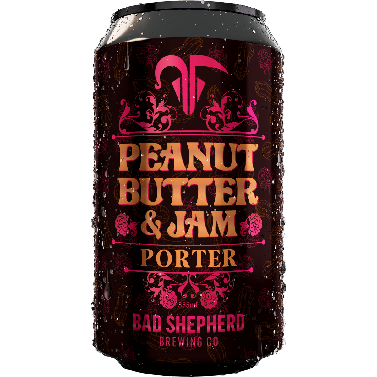 Bad Shepherd Peanut Butter & Jam 355ml
