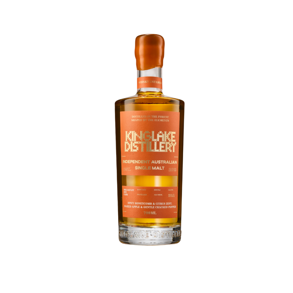 Kinglake Distillery Breakfast Rye Single Malt Whisky 700ml