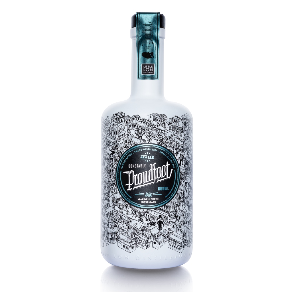 Little Lon Constable Proudfoot Gin 500ml