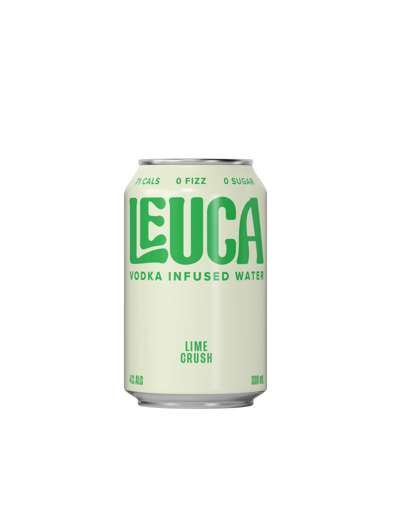 Leuca Vodka Infused Water Lime Crush 330ml