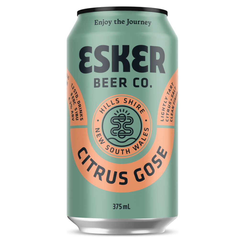 Esker Beer Citrus Gose Case 375ml X 16