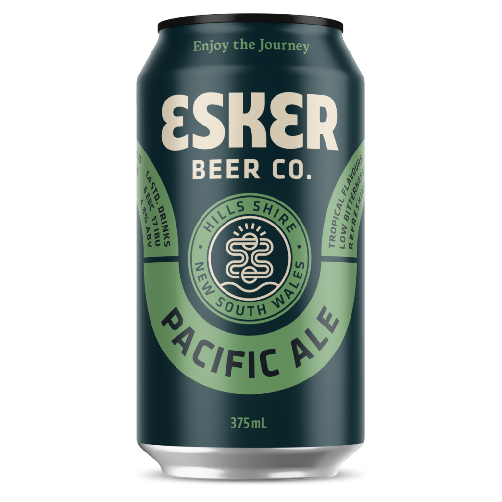 Esker Beer Pacific Ale Case 375ml X 24