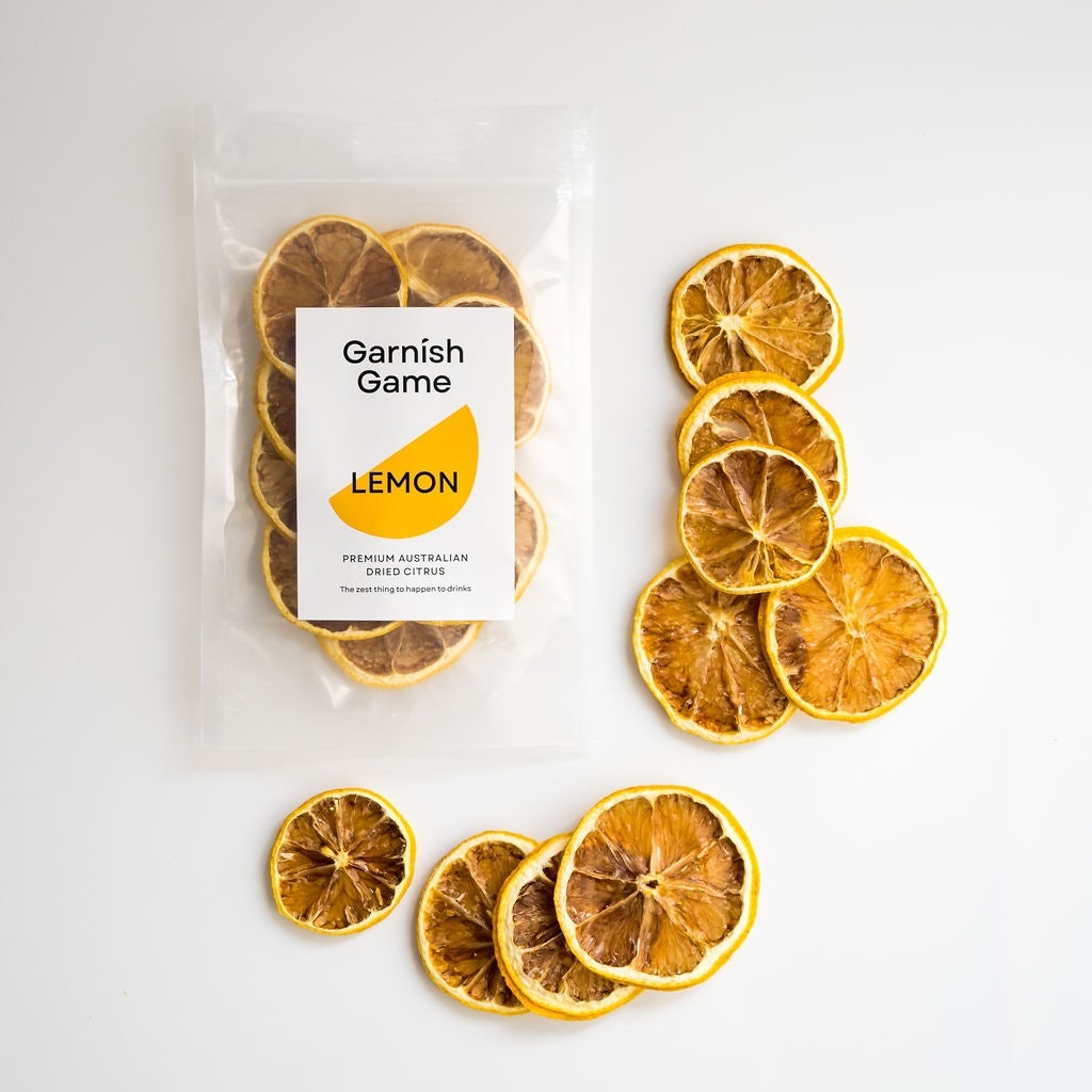 Garnish Game Lemon Dehydrated Citrus Slice Garnishes 30gm