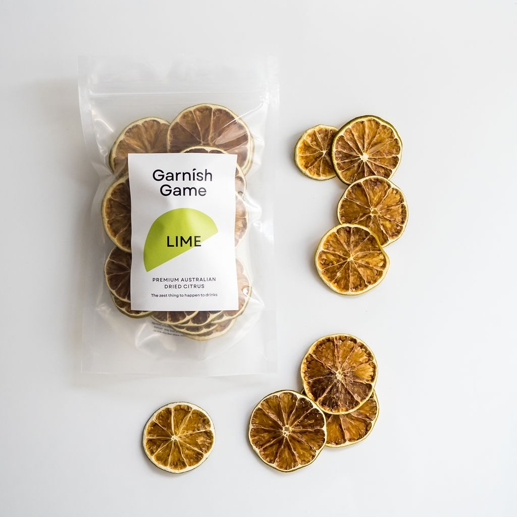 Garnish Game Lime Dehydrated Citrus Slice Garnishes 30gm