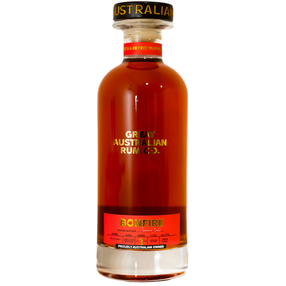 Great Australian Rum Co Bonfire Hot Cinnamon Rum 700ml