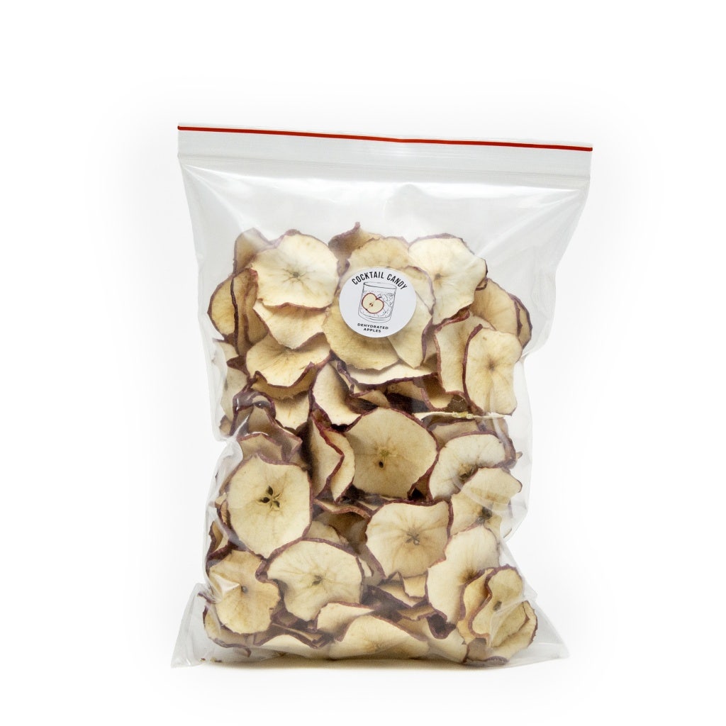 Cocktail Candy Dried / Dehydrated Apples For Cocktails - Bulk Pac