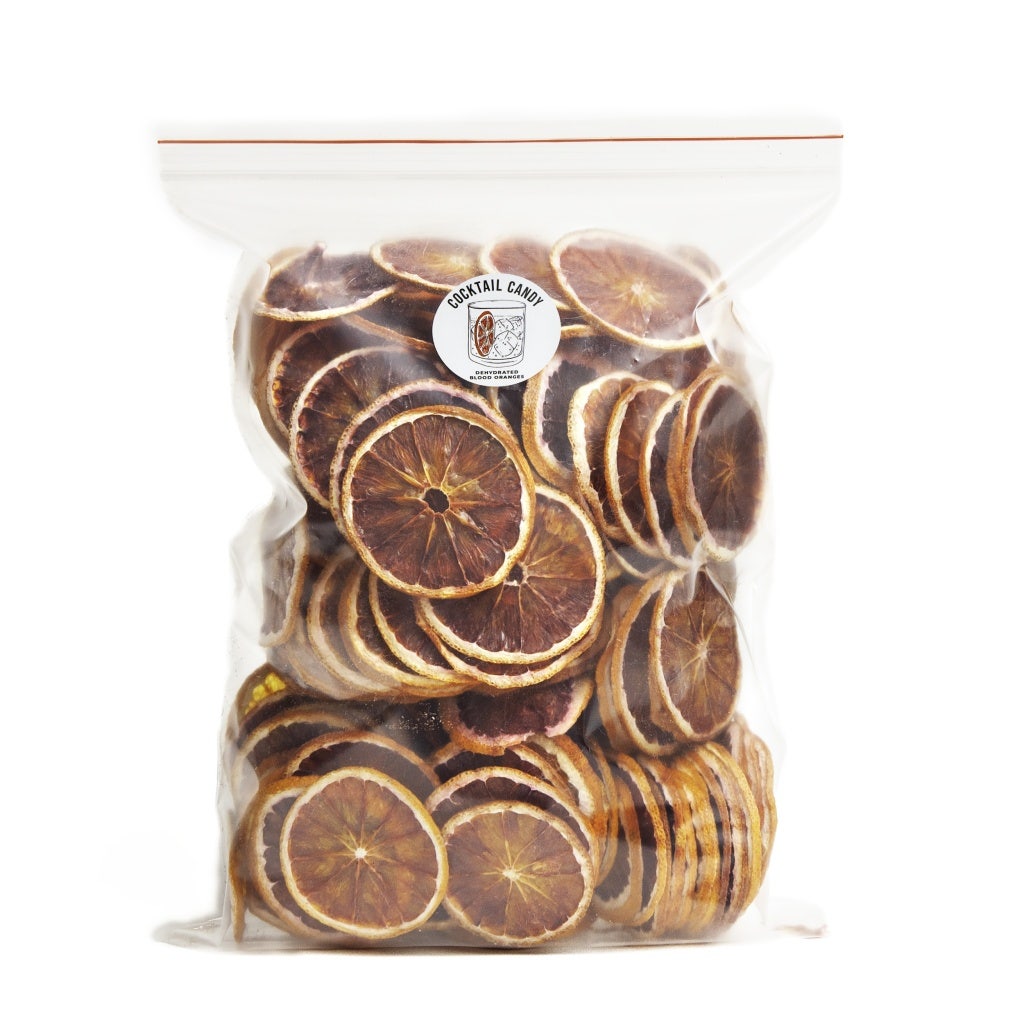 Cocktail Candy Dried / Dehydrated Blood Oranges For Cocktails - B