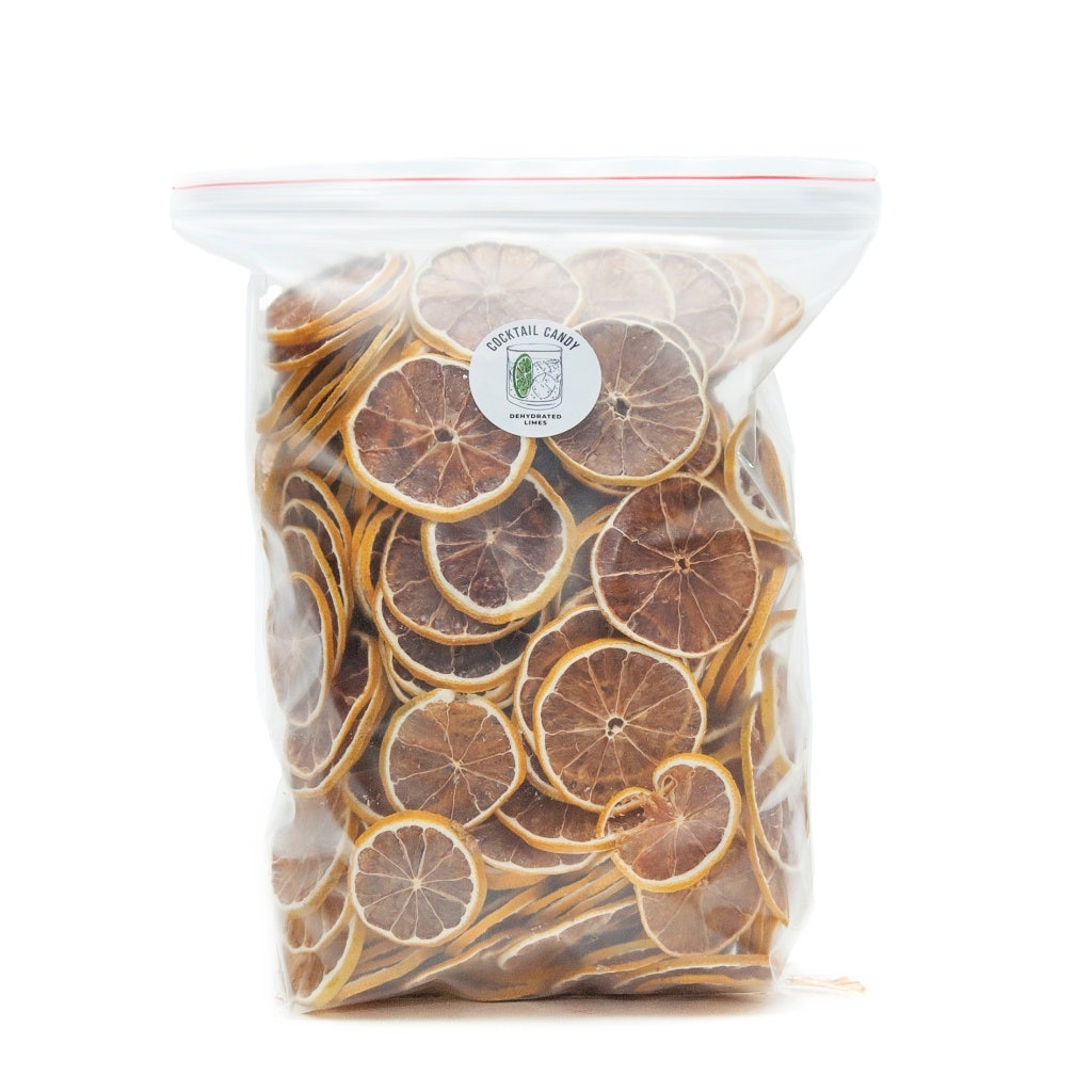 Cocktail Candy Dried / Dehydrated Limes For Cocktails - Bulk Pack