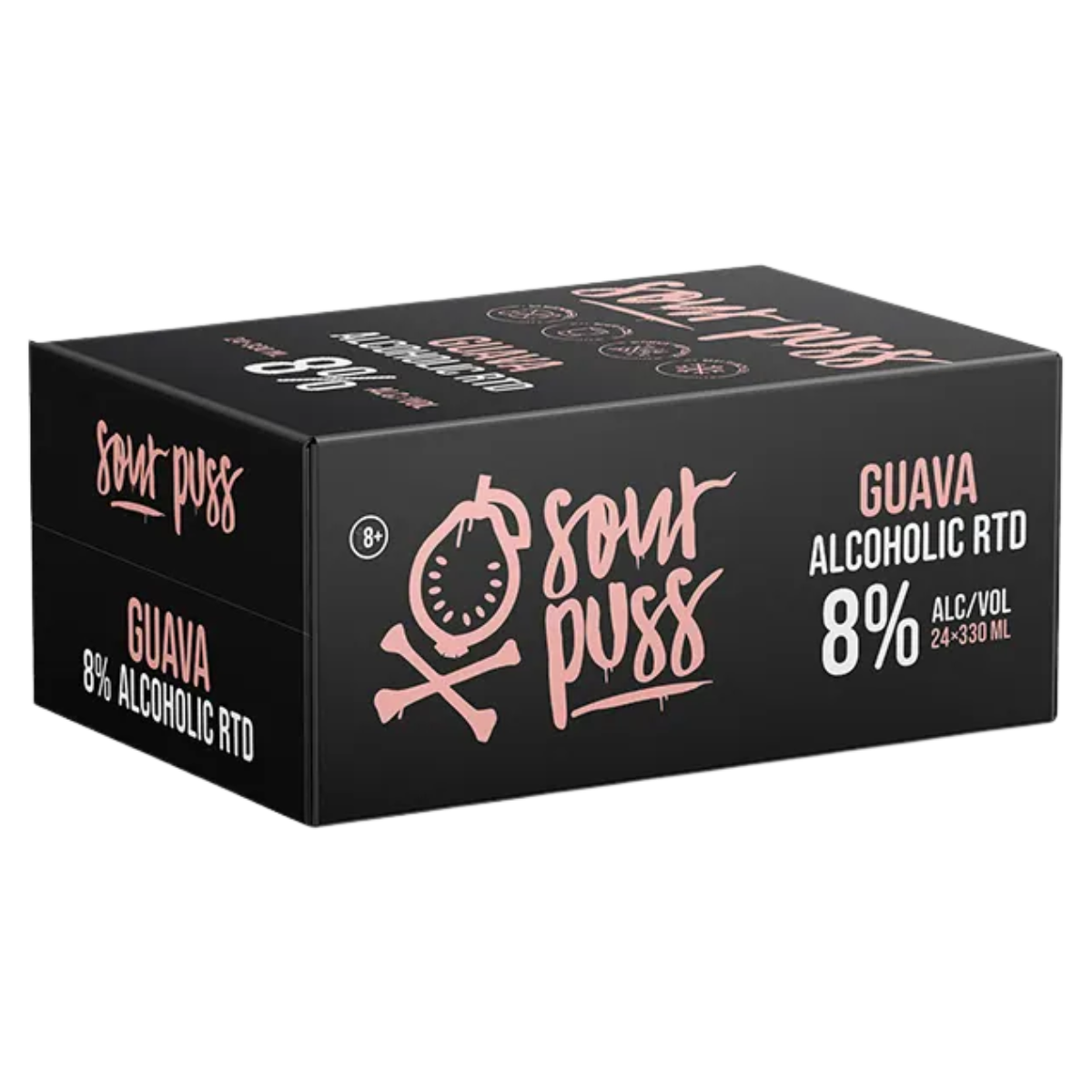 Sour Puss Guava Rtd 330ml