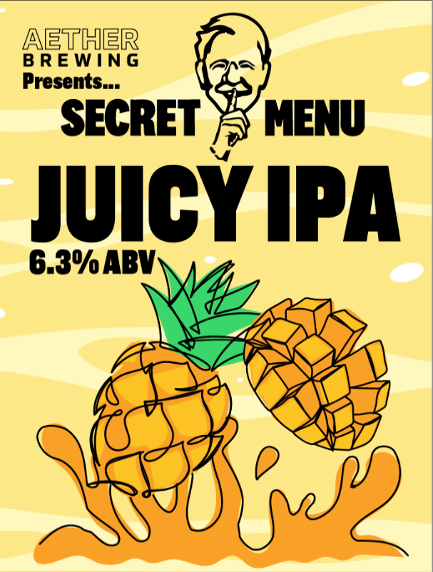 Aether Brewing Secret Menu Juicy IPA 50Lt