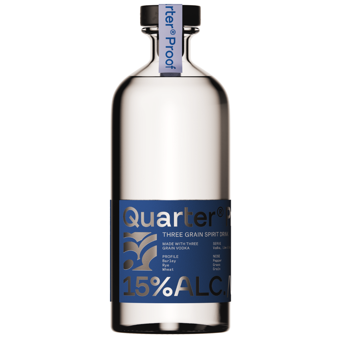 Quarter Proof Three Grain Vodka Spirit Drink 700ml