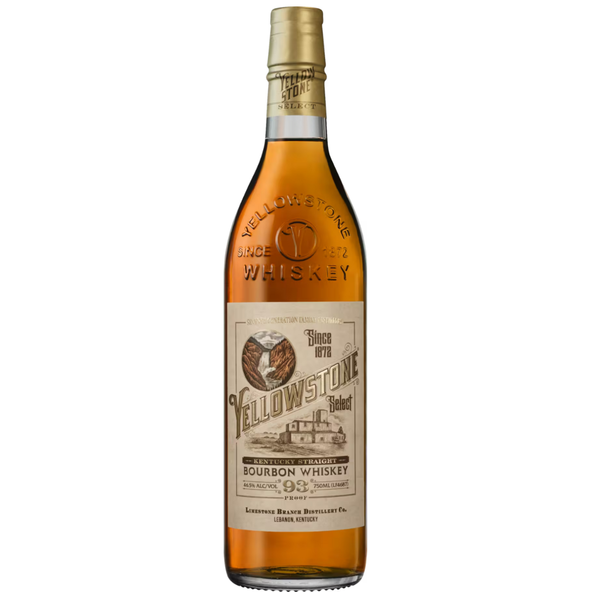 Yellowstone Kentucky Straight Bourbon Whiskey 93 Proof 700ml