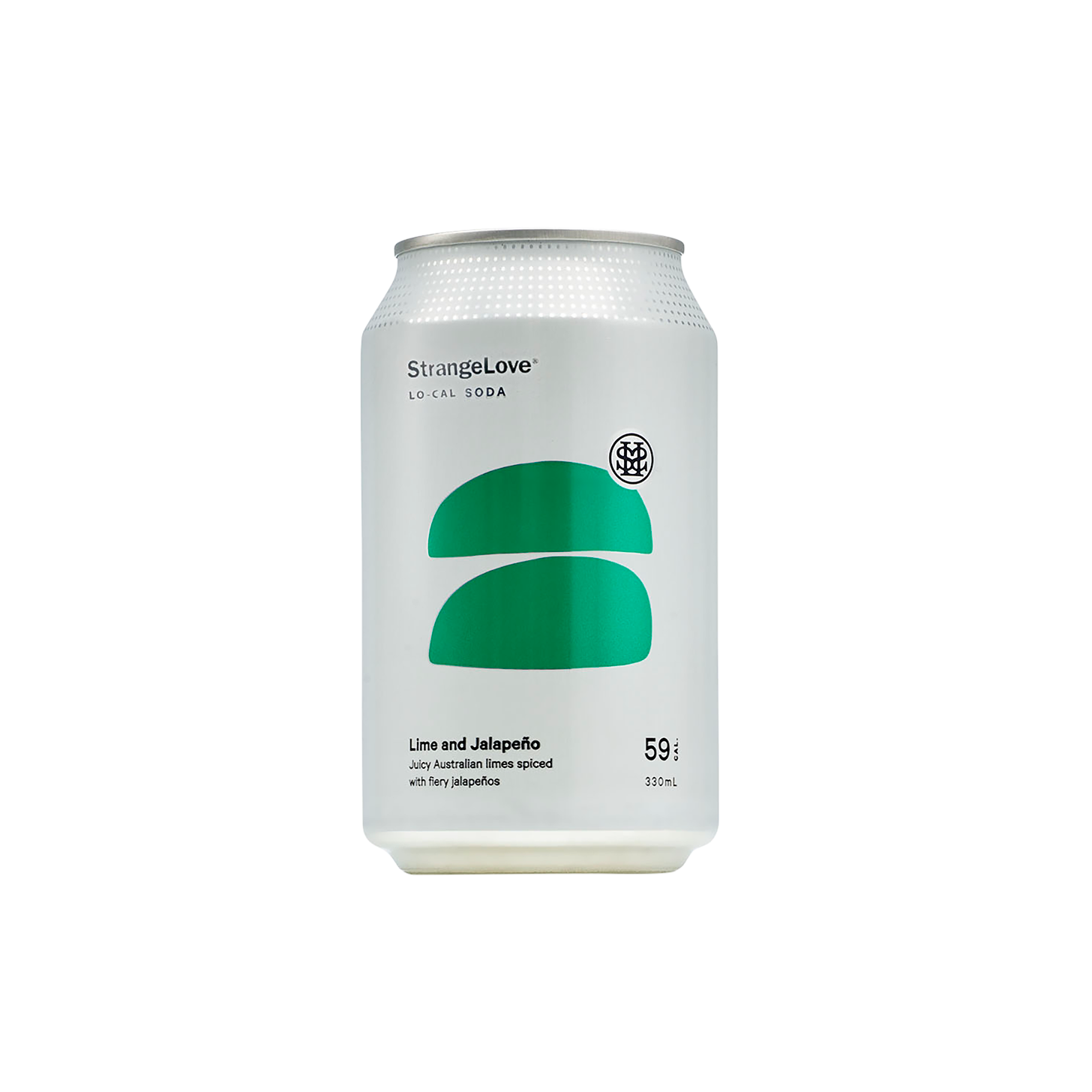 Strangelove Lime & Jalapeno Lo-Cal Soda 330ml