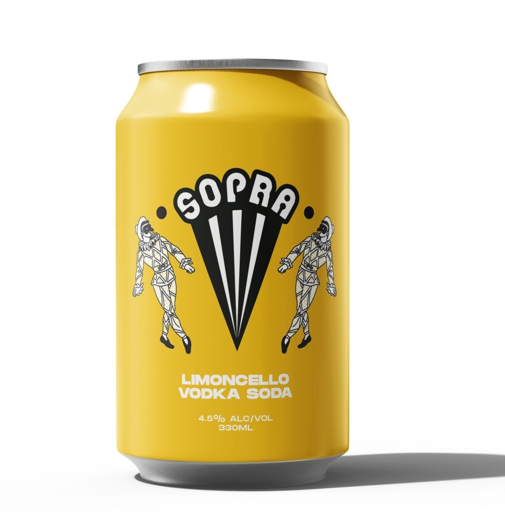 Sopra Seltzer Limoncello 330ml