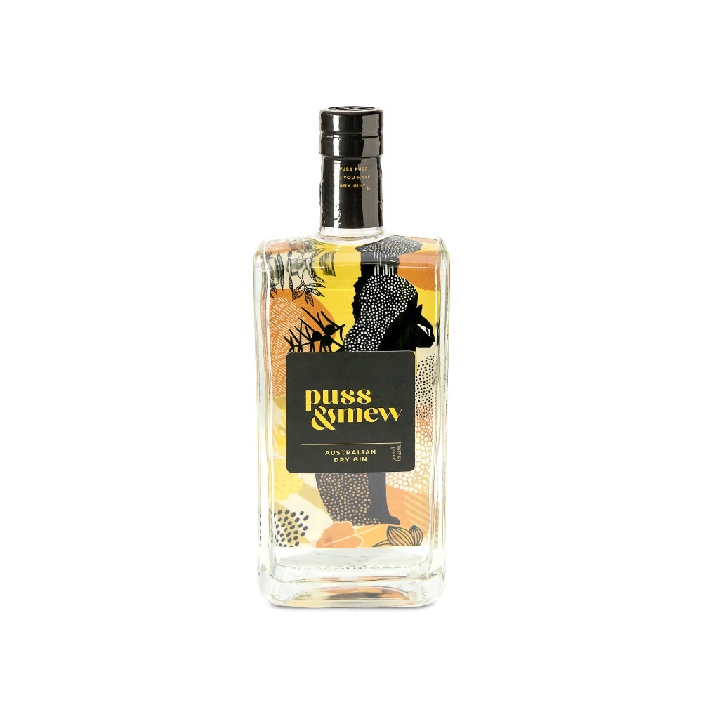 Puss And Mew Australian Dry Gin 700ml