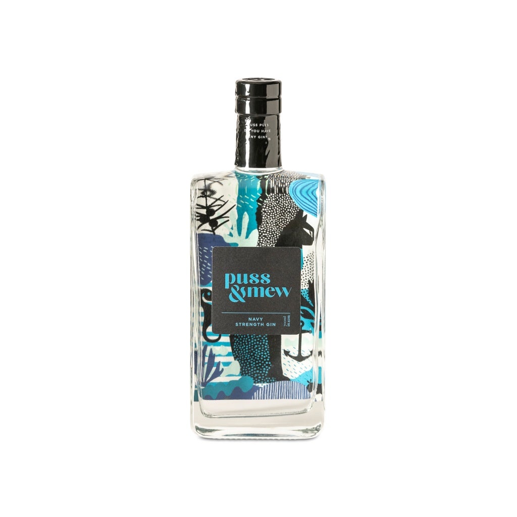Puss And Mew Navy Strength Gin 700ml