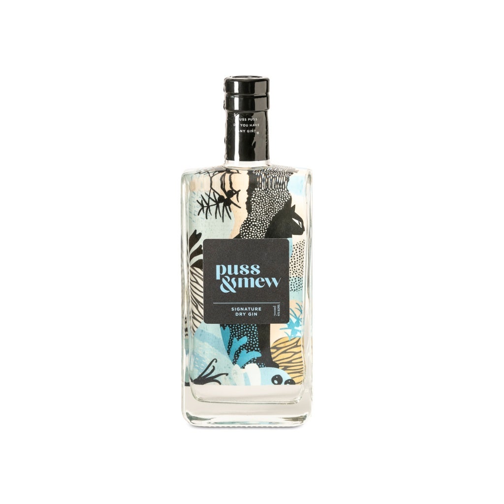 Puss And Mew Signature Dry Gin 700ml
