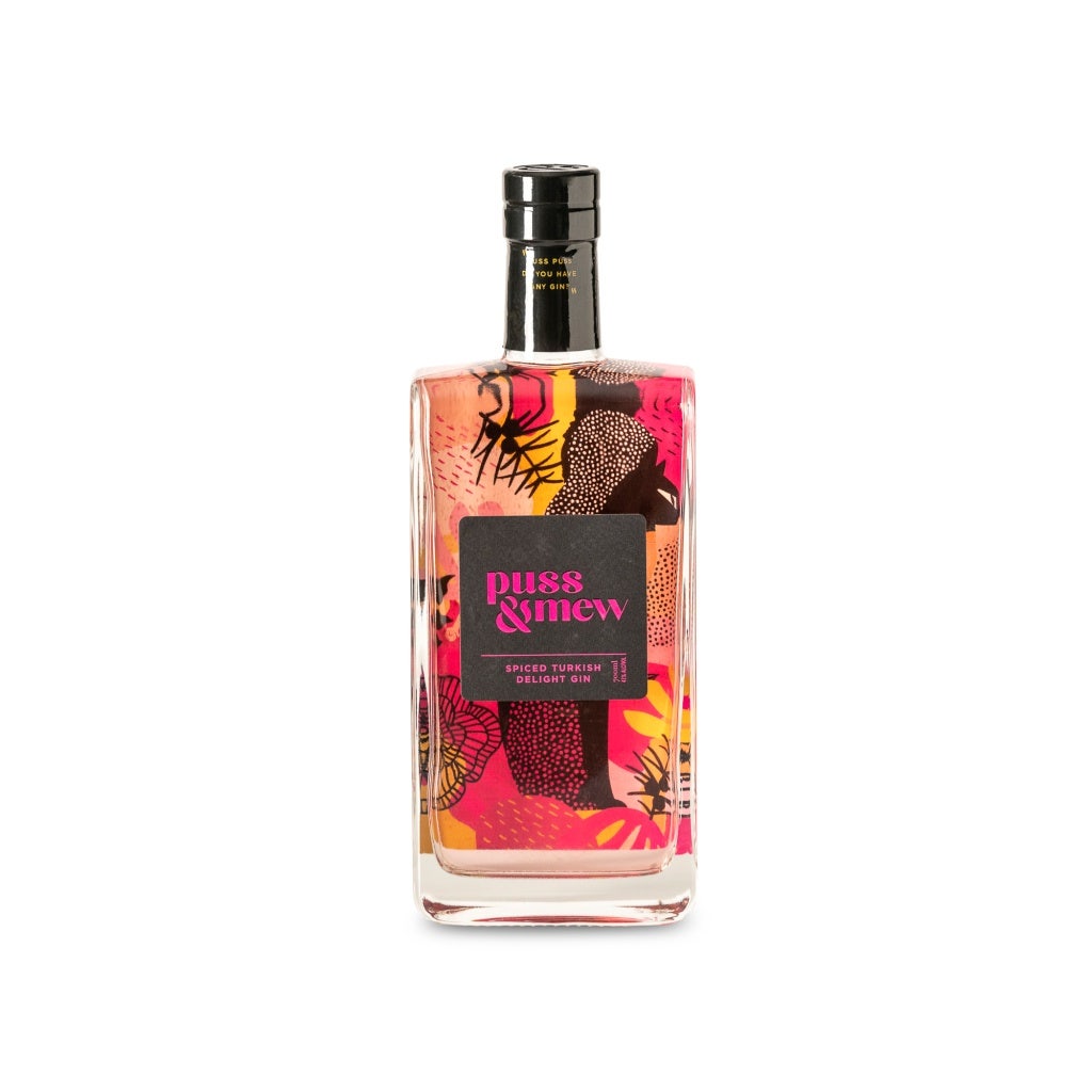 Puss And Mew Spiced Turkish Delight Gin 700ml