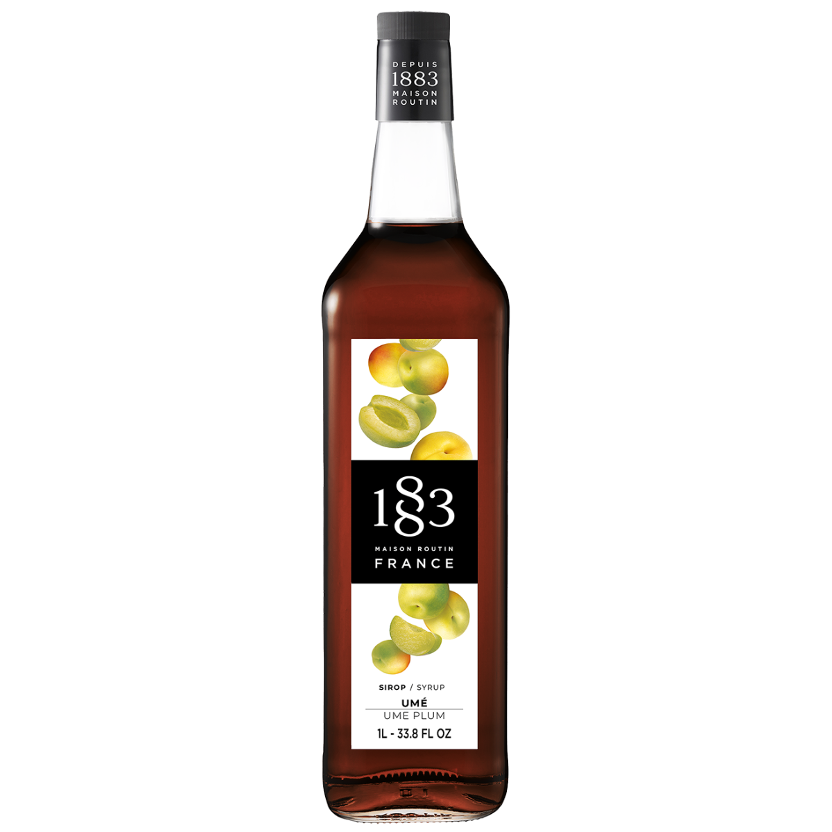 1883 Maison Routin Ume Plumb Syrup 1Lt