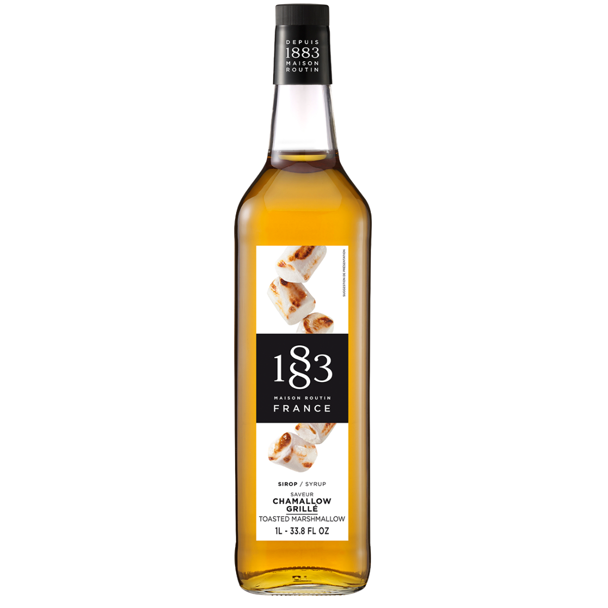 1883 Maison Routin Toasted Marshmellow Syrup PET 1Lt