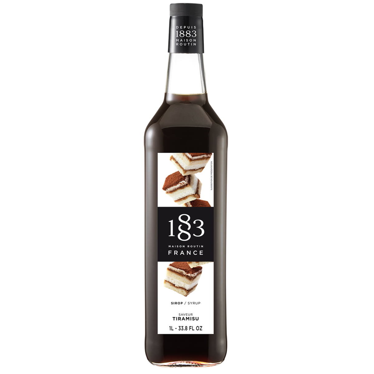 1883 Maison Routin Tiramisu Syrup PET 1Lt