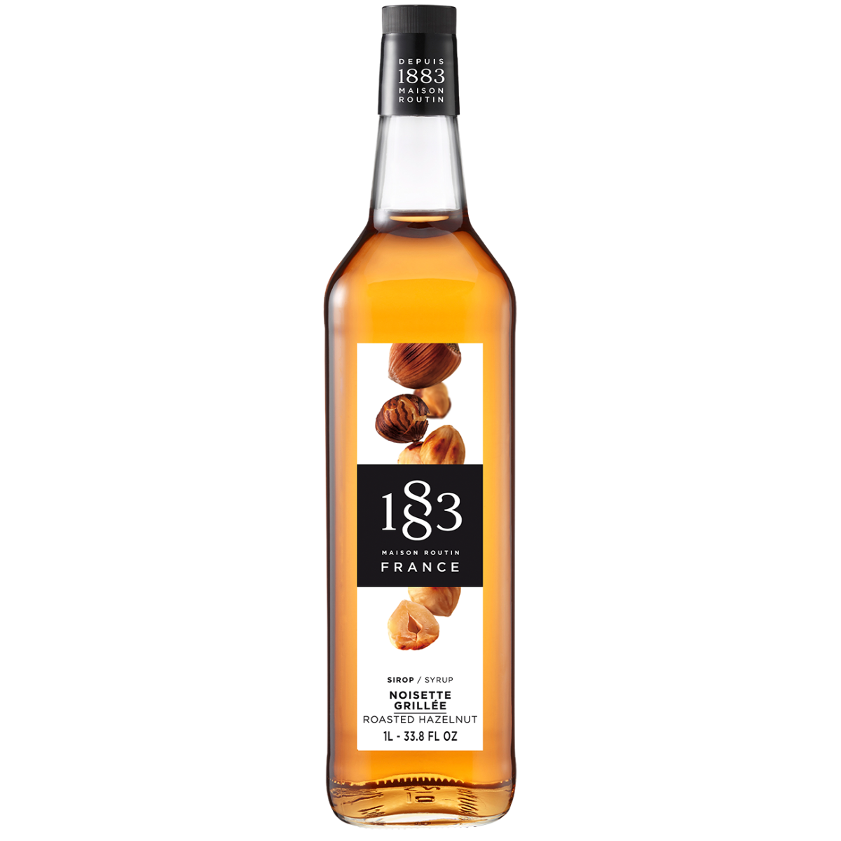 1883 Maison Routin Roasted Hazelnut Syrup 1Lt