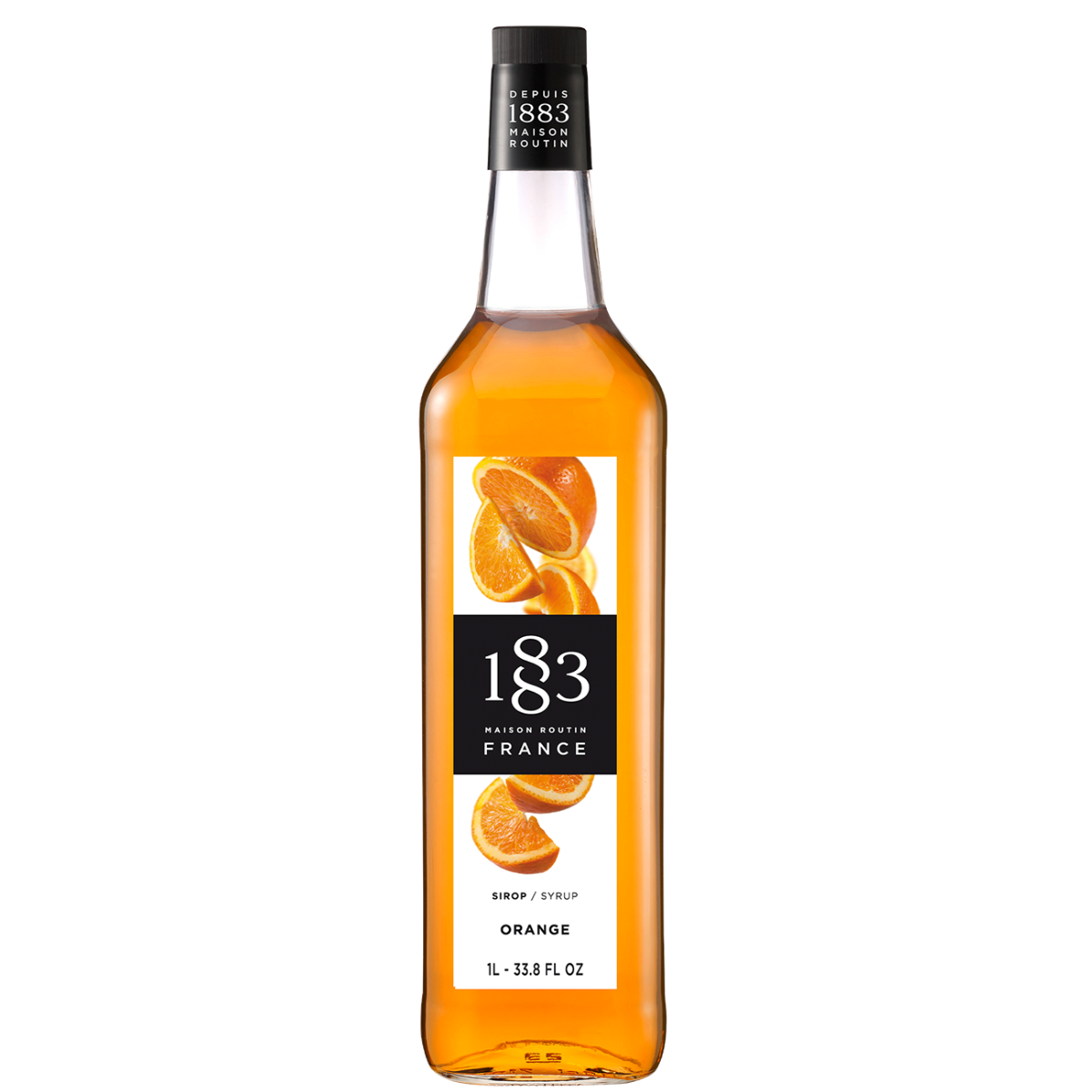 1883 Maison Routin Orange Syrup 1Lt