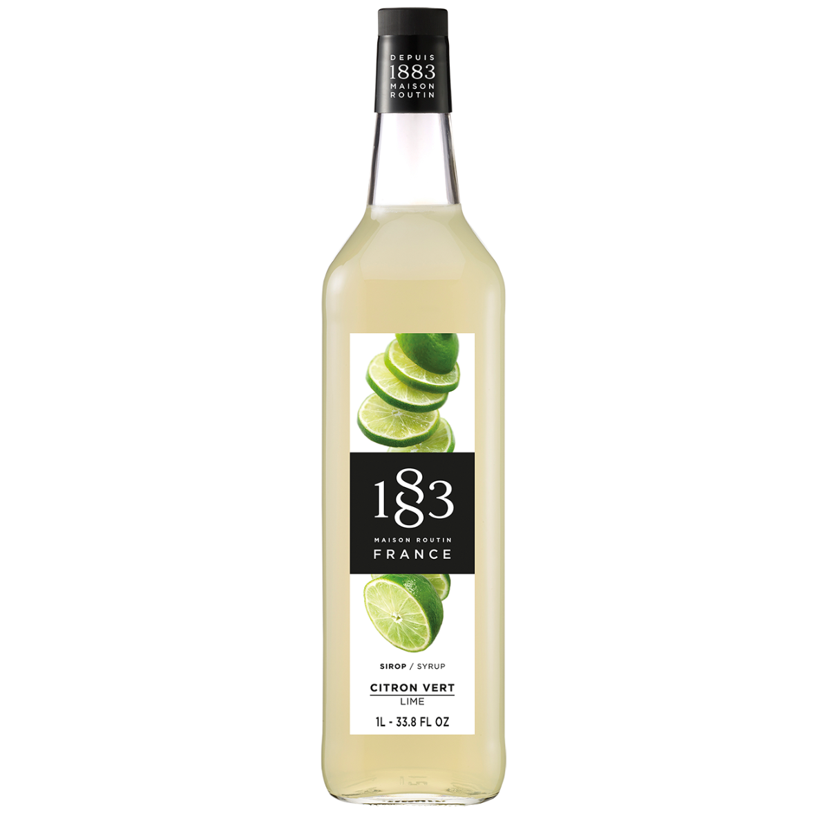 1883 Maison Routin Lime Syrup PET 1Lt