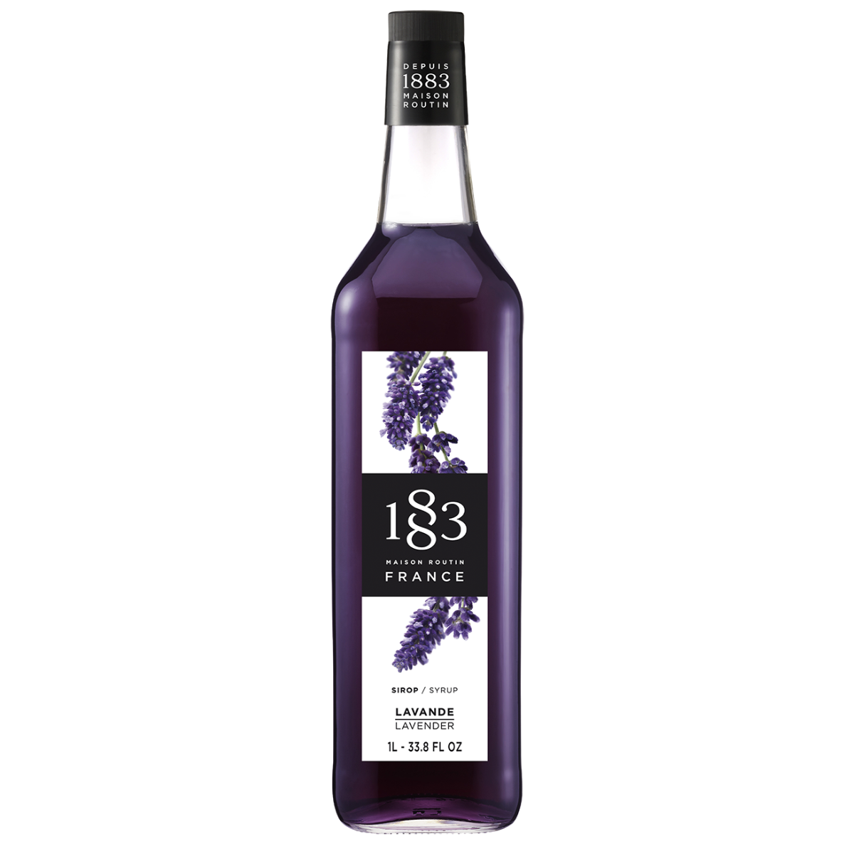 1883 Maison Routin Lavender Syrup PET 1Lt