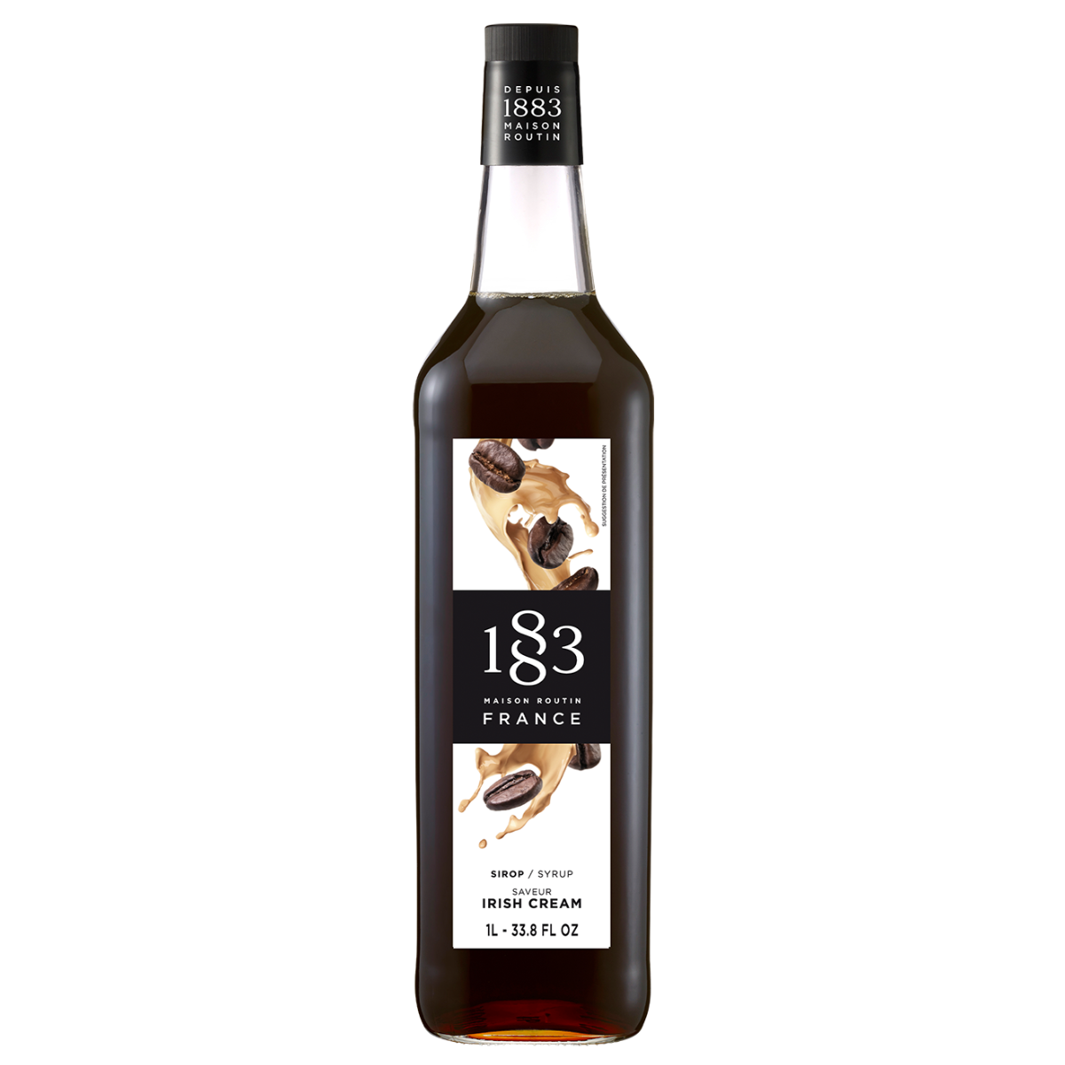 1883 Maison Routin Irish Cream Syrup PET 1Lt